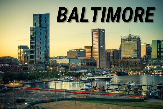 City of Baltimore where Bikelife is born