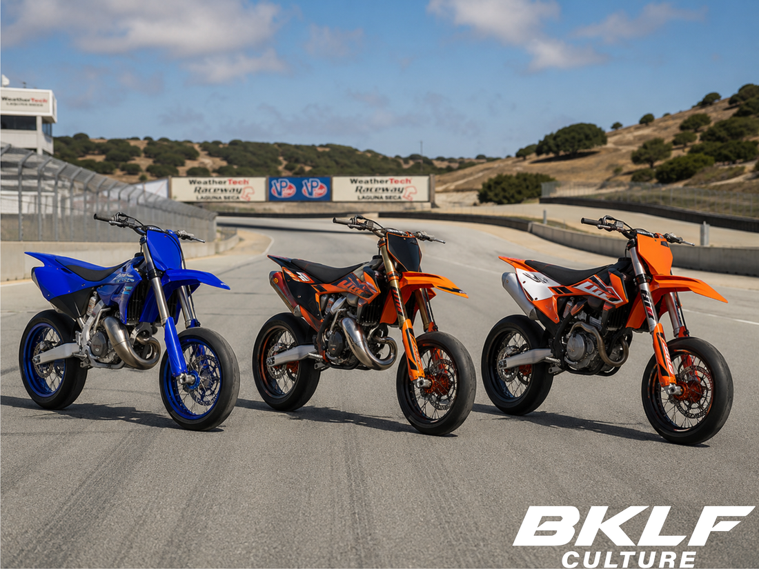 Supermoto 125, 300 o 450: Which one should you choose to start with?