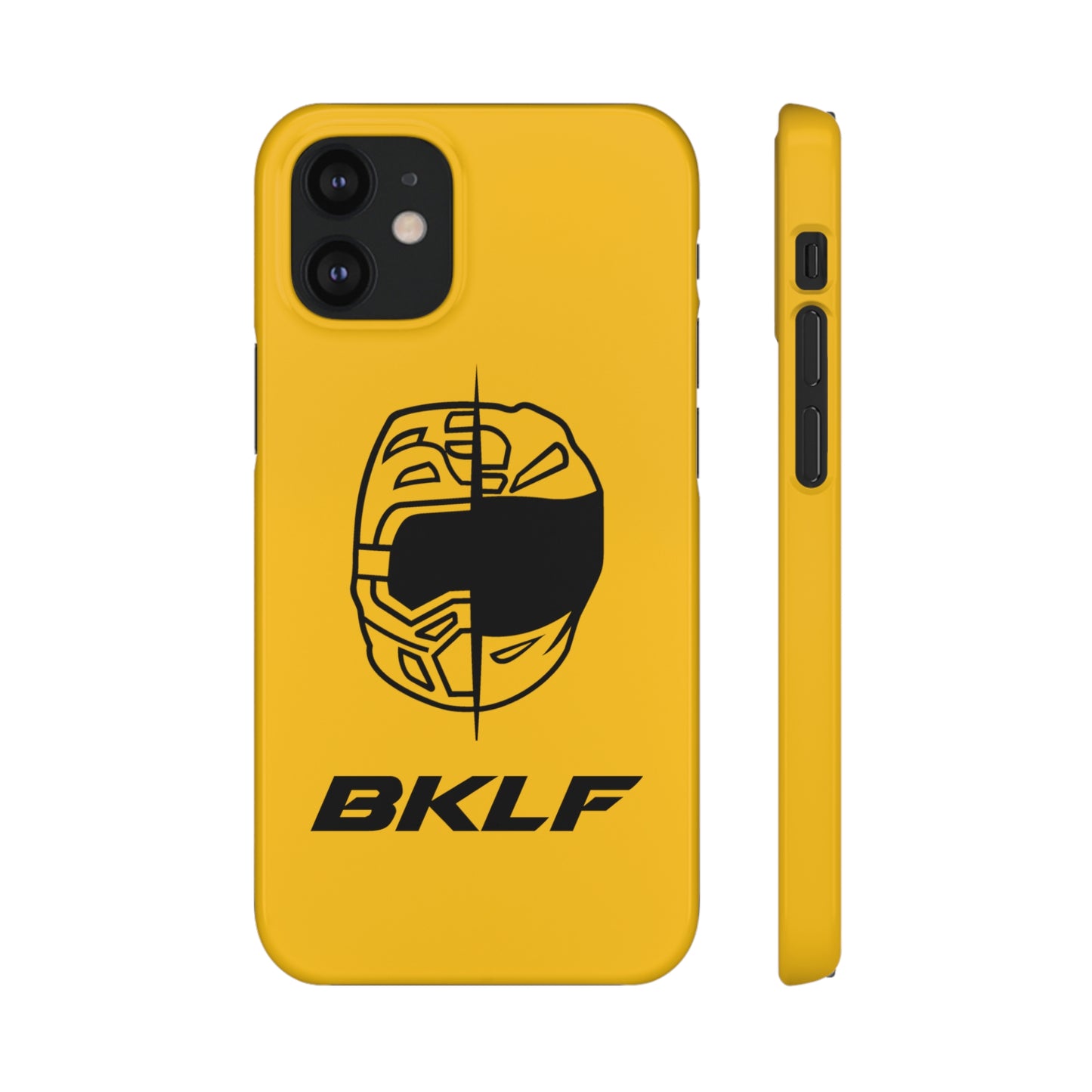 Bklf Culture Phone Case for iPhone 12 iPhone 12 Mini Yellow