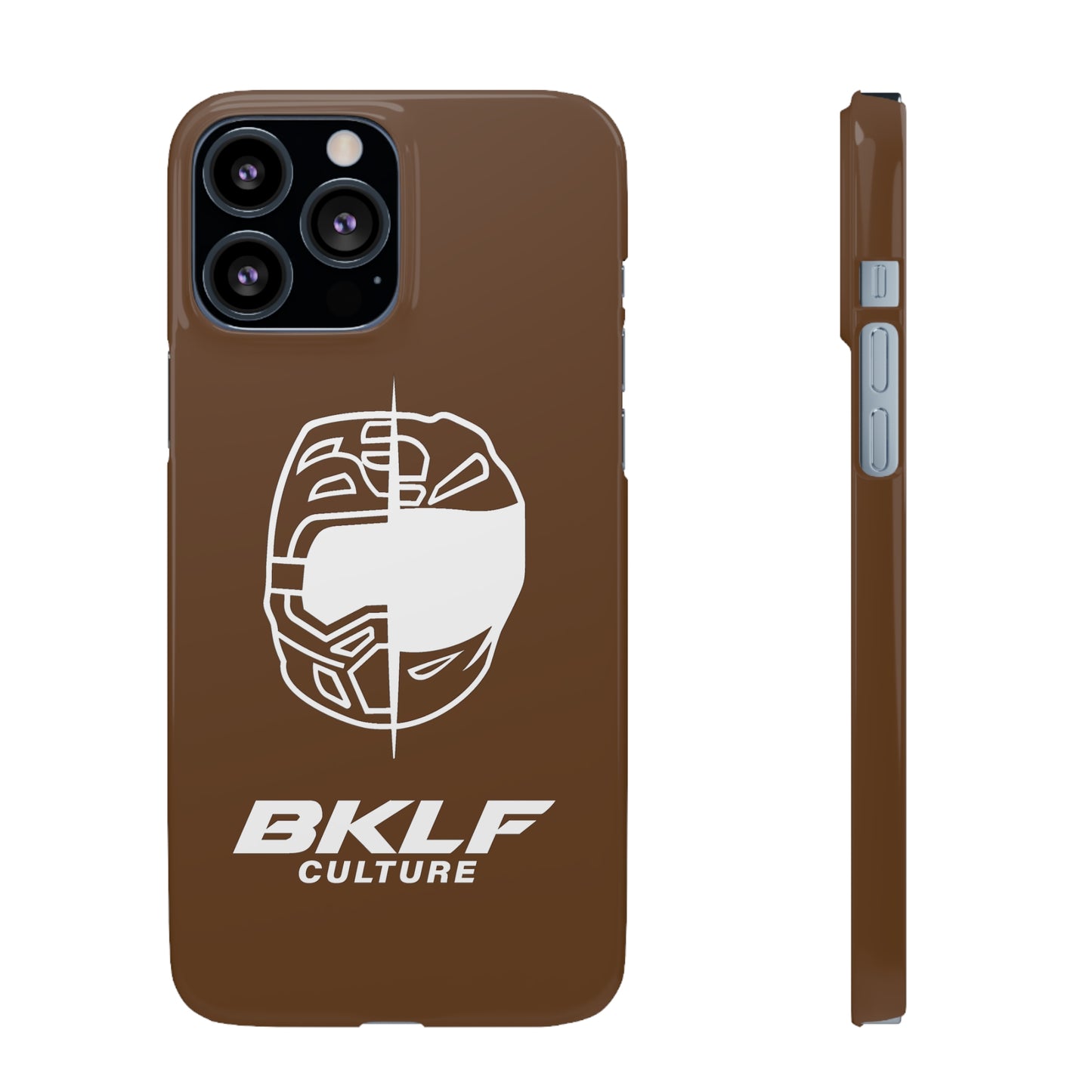 Bklf Culture Phone Case for iPhone 13 Chocolate