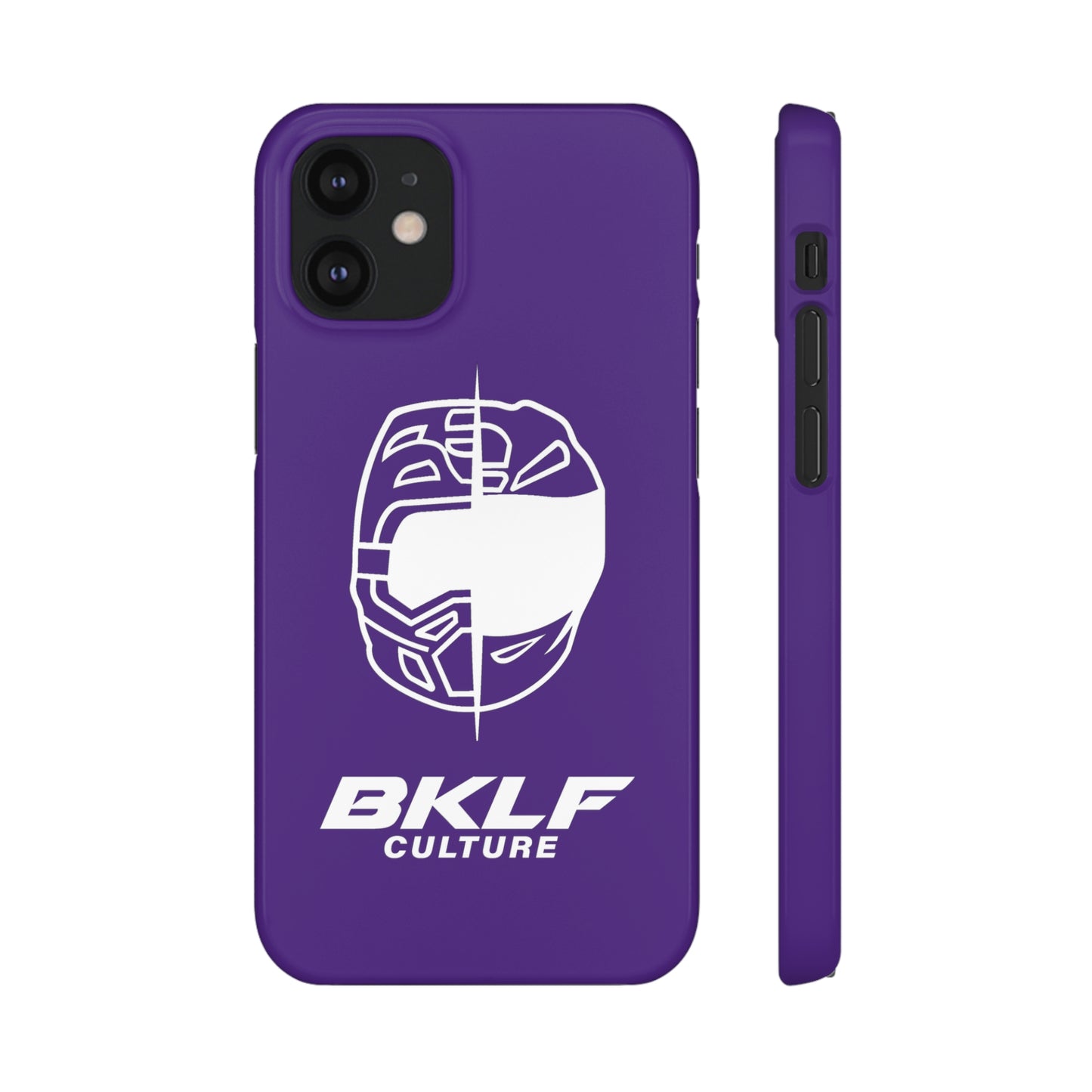 Bklf Culture Phone Case for iPhone 12 iPhone 12 Mini Purple