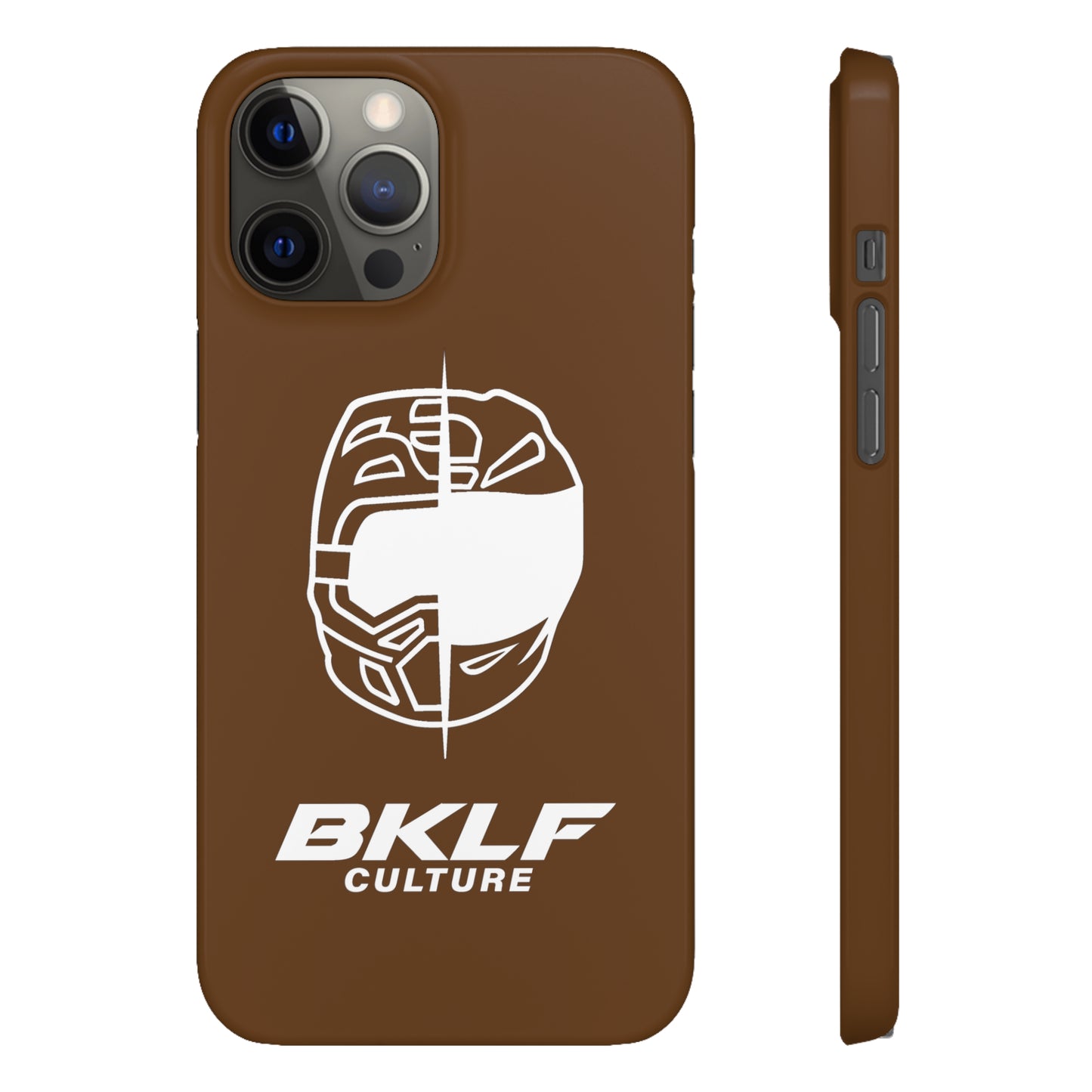 Bklf Culture Phone Case for iPhone 12 Chocolate