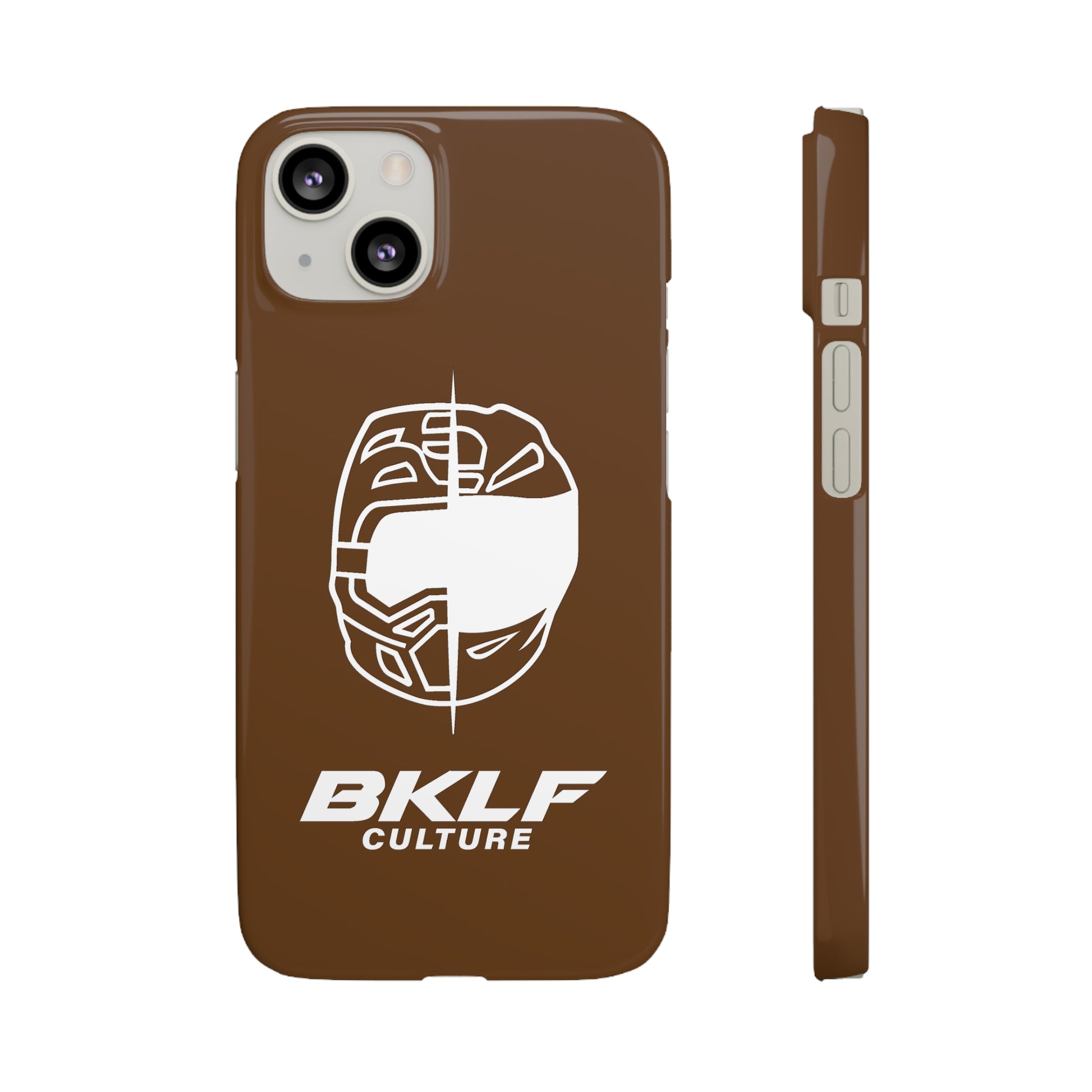 Bklf Culture Phone Case for iPhone 13 iPhone 13 Chocolate