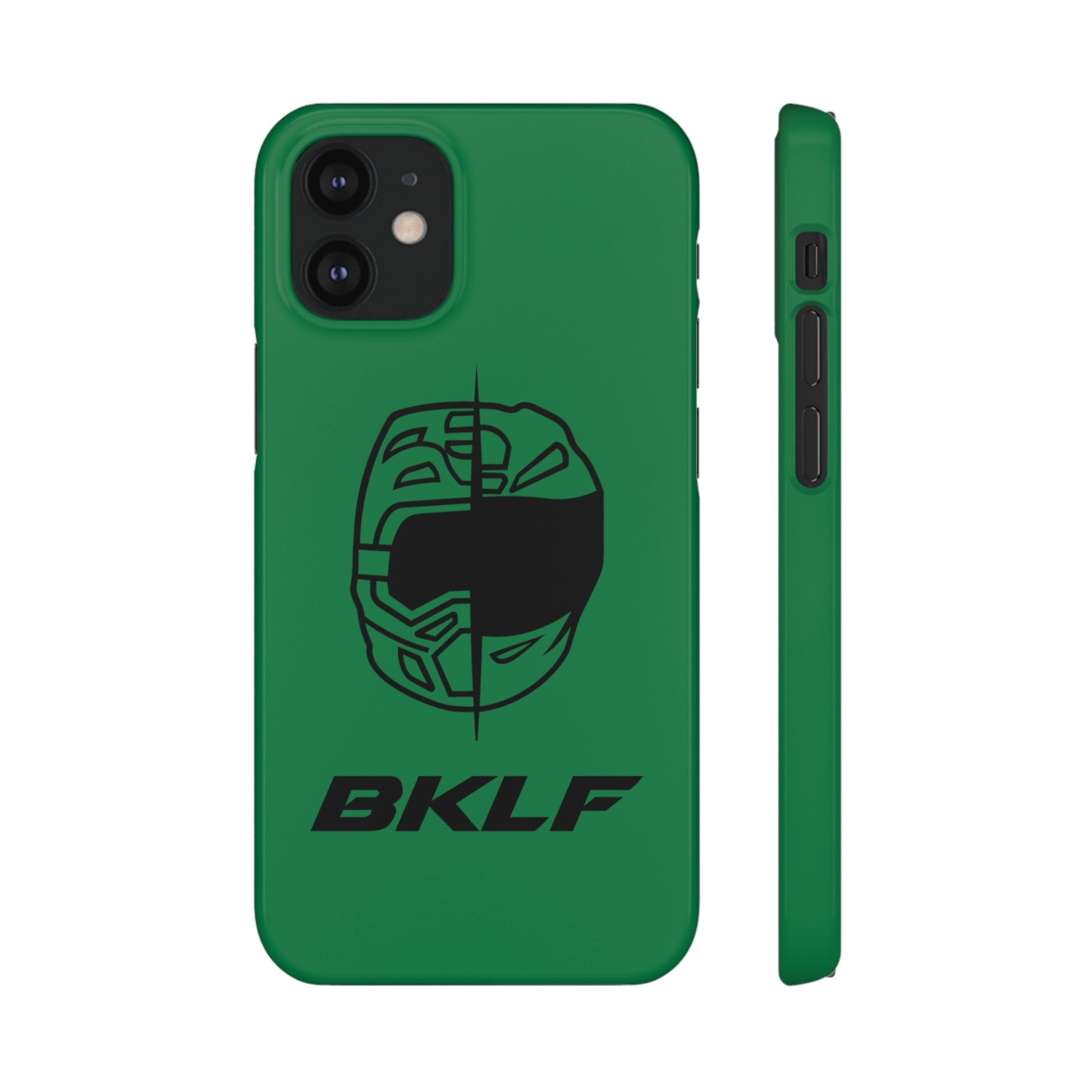 Bklf Culture Phone Case for iPhone 12 iPhone 12 Mini Dark Green