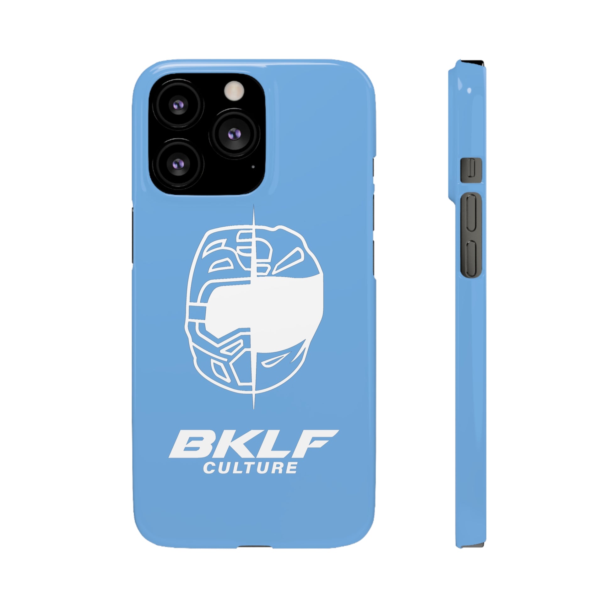 Bklf Culture Phone Case for iPhone 13 Baby Blue