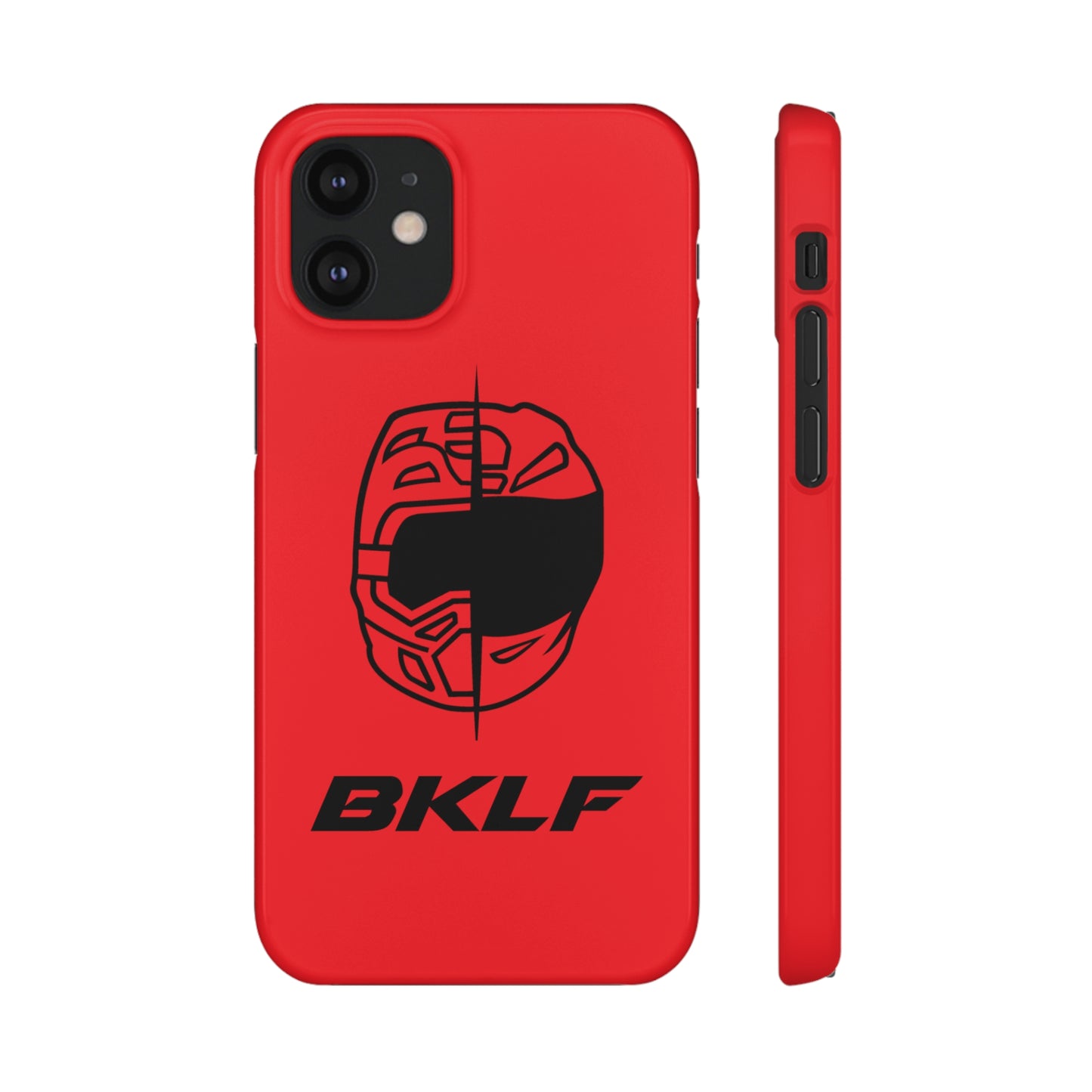 Bklf Culture Phone Case for iPhone 12 iPhone 12 Mini Red