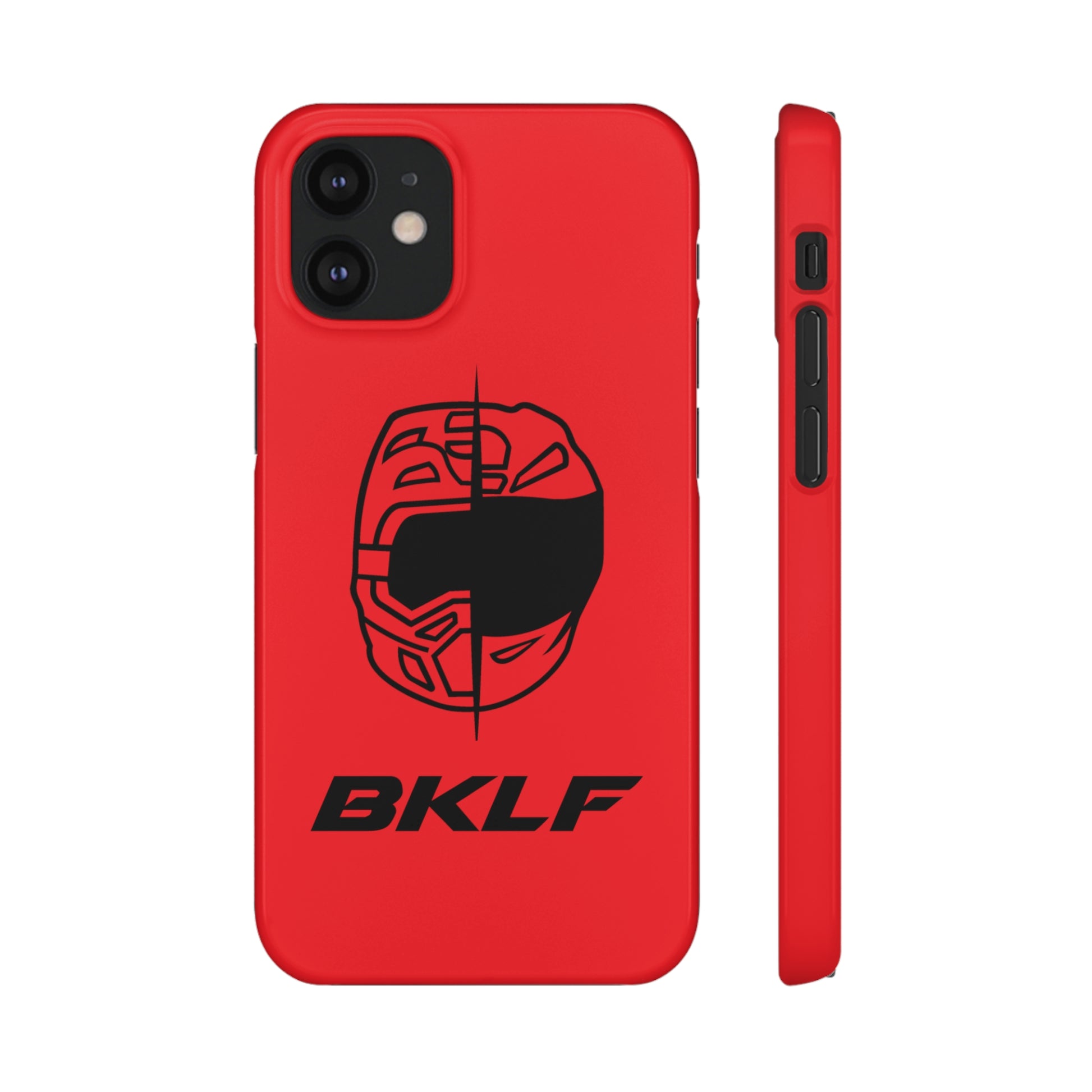 Bklf Culture Phone Case for iPhone 12 iPhone 12 Mini Red