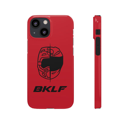 Bklf Culture Phone Case for iPhone 13 iPhone 13 Mini Dark Red