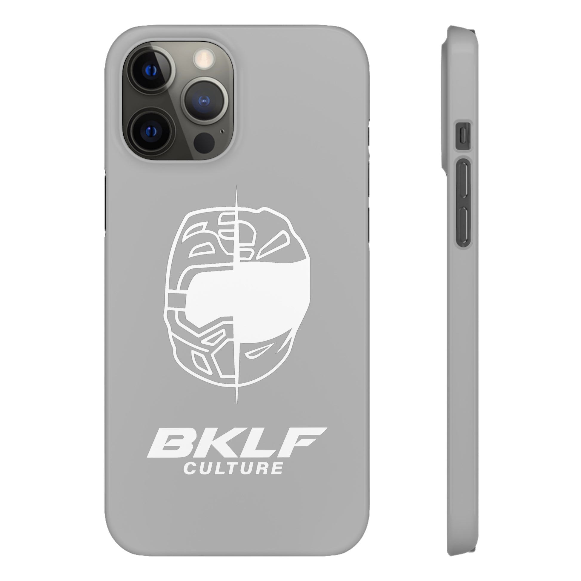 Bklf Culture Phone Case for iPhone 12 Grey