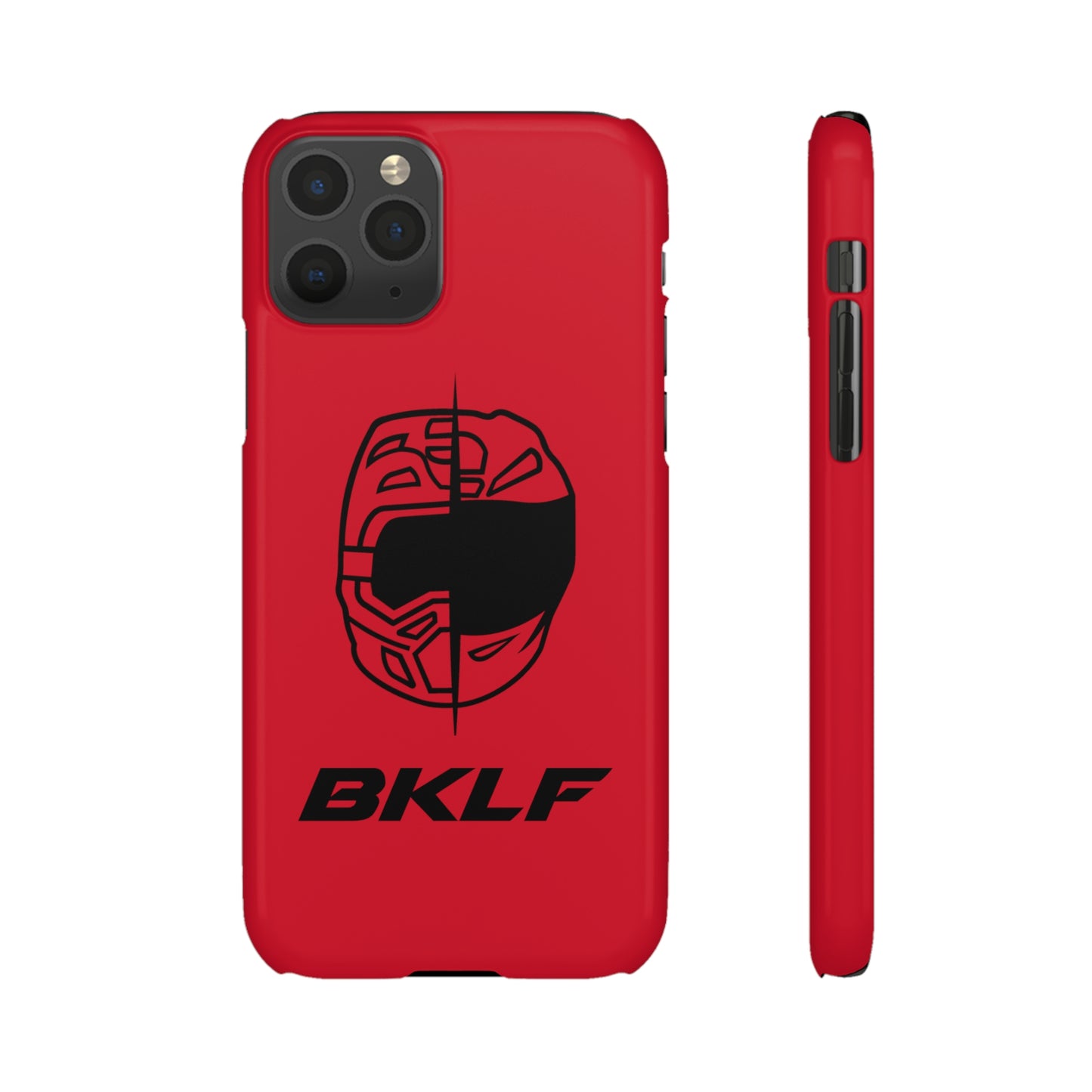 Bklf Culture Phone Case for iPhone 11 iPhone 11 Pro Dark Red