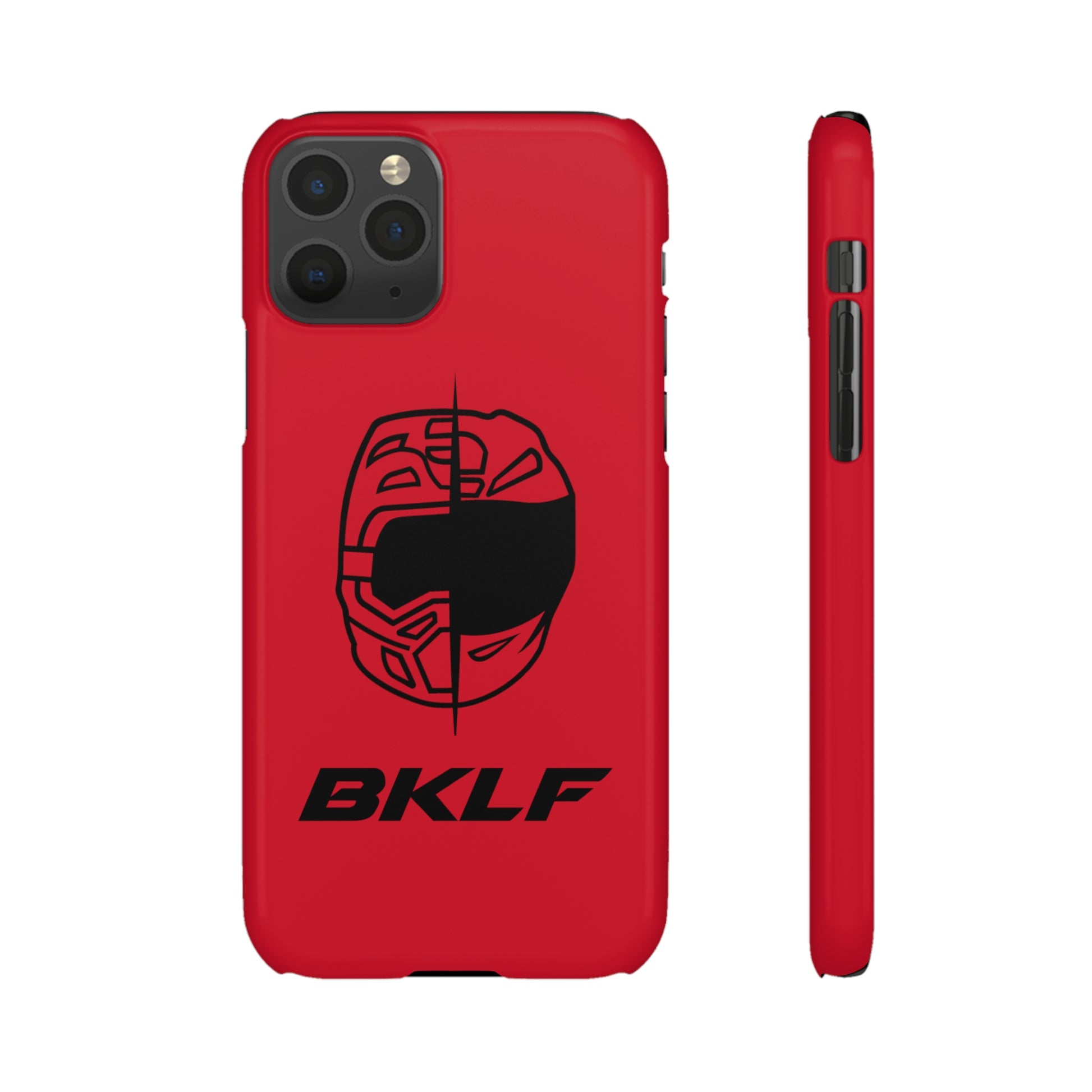 Bklf Culture Phone Case for iPhone 11 iPhone 11 Pro Dark Red