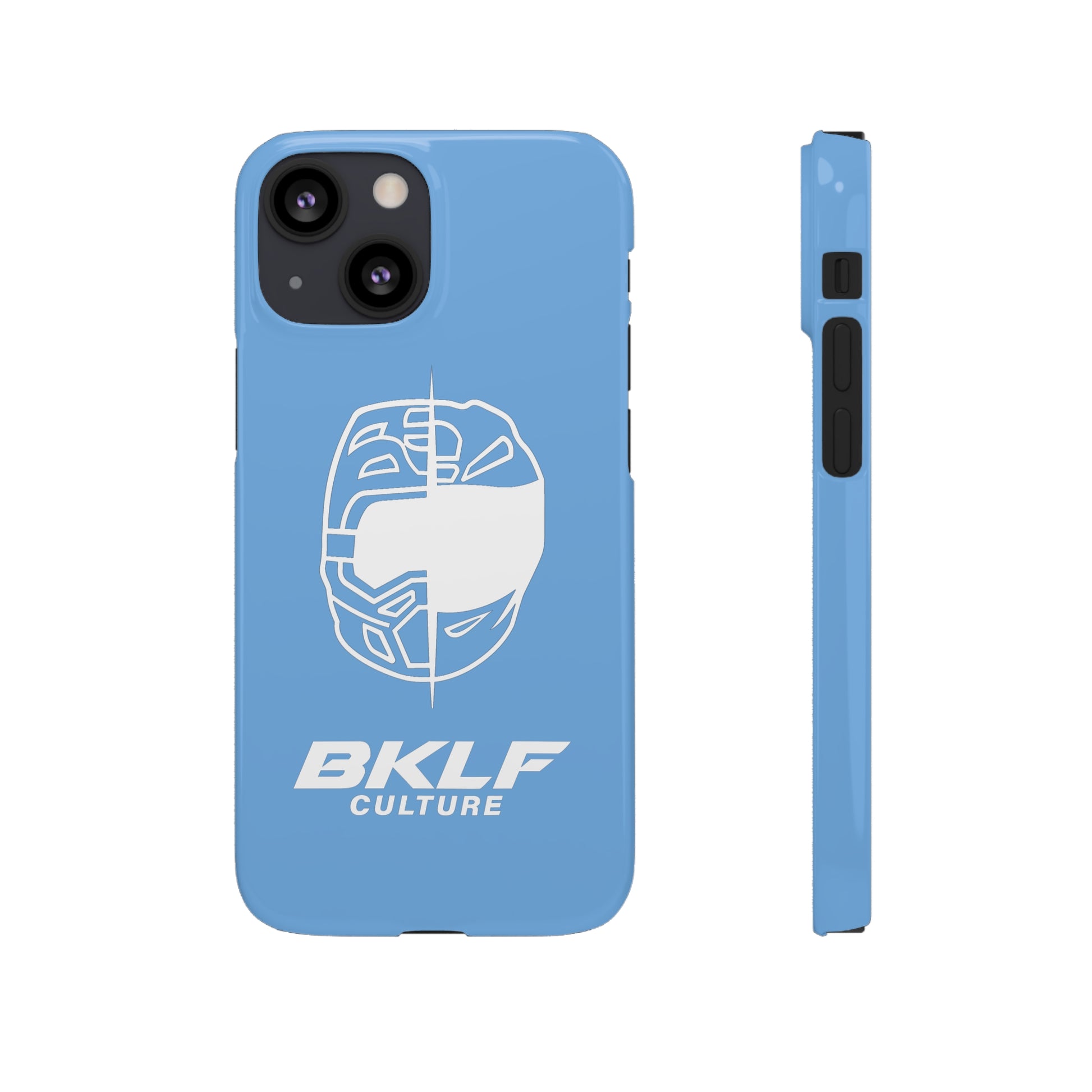 Bklf Culture Phone Case for iPhone 13 iPhone 13 Mini Baby Blue