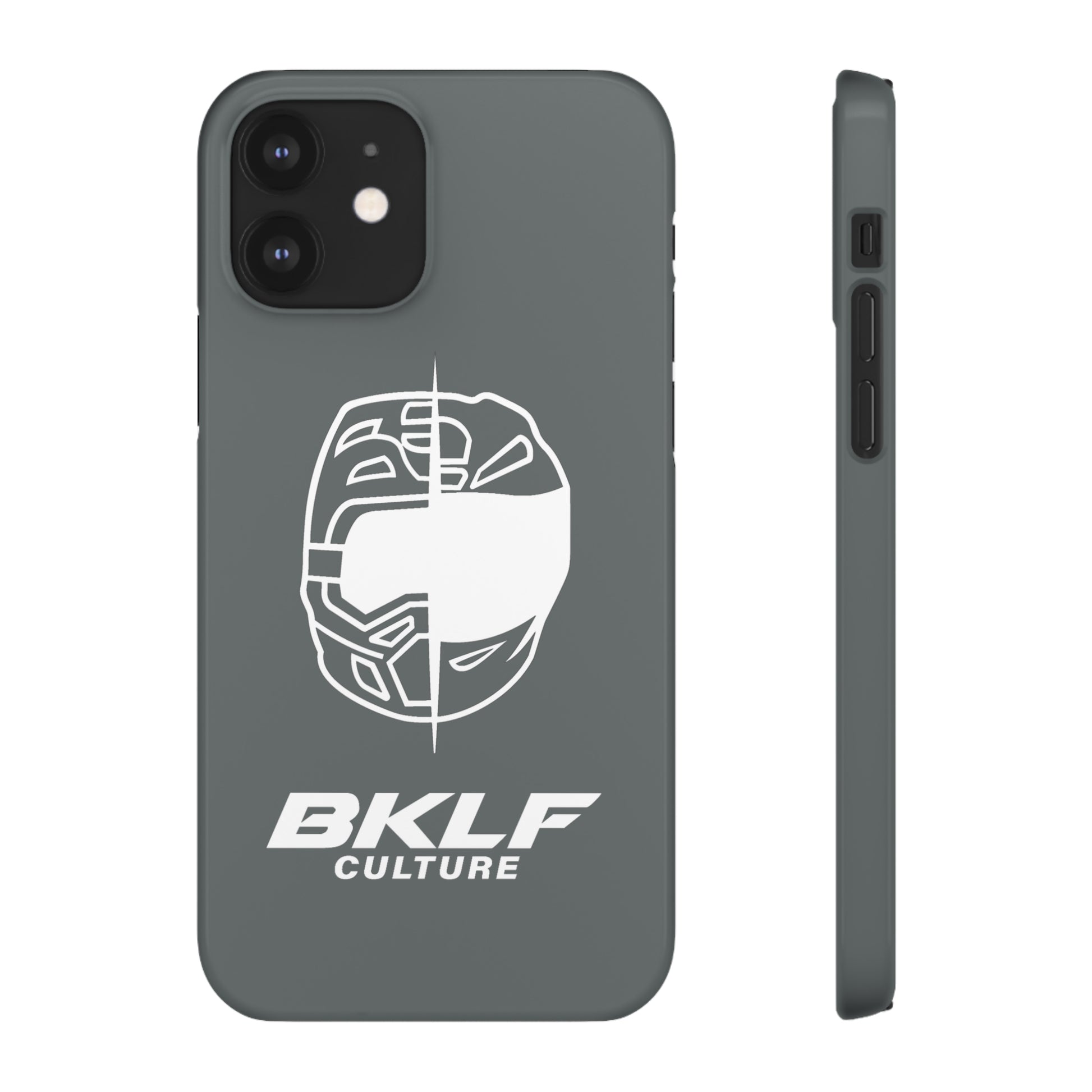 Bklf Culture Phone Case for iPhone 12 iPhone 12 Dark Grey