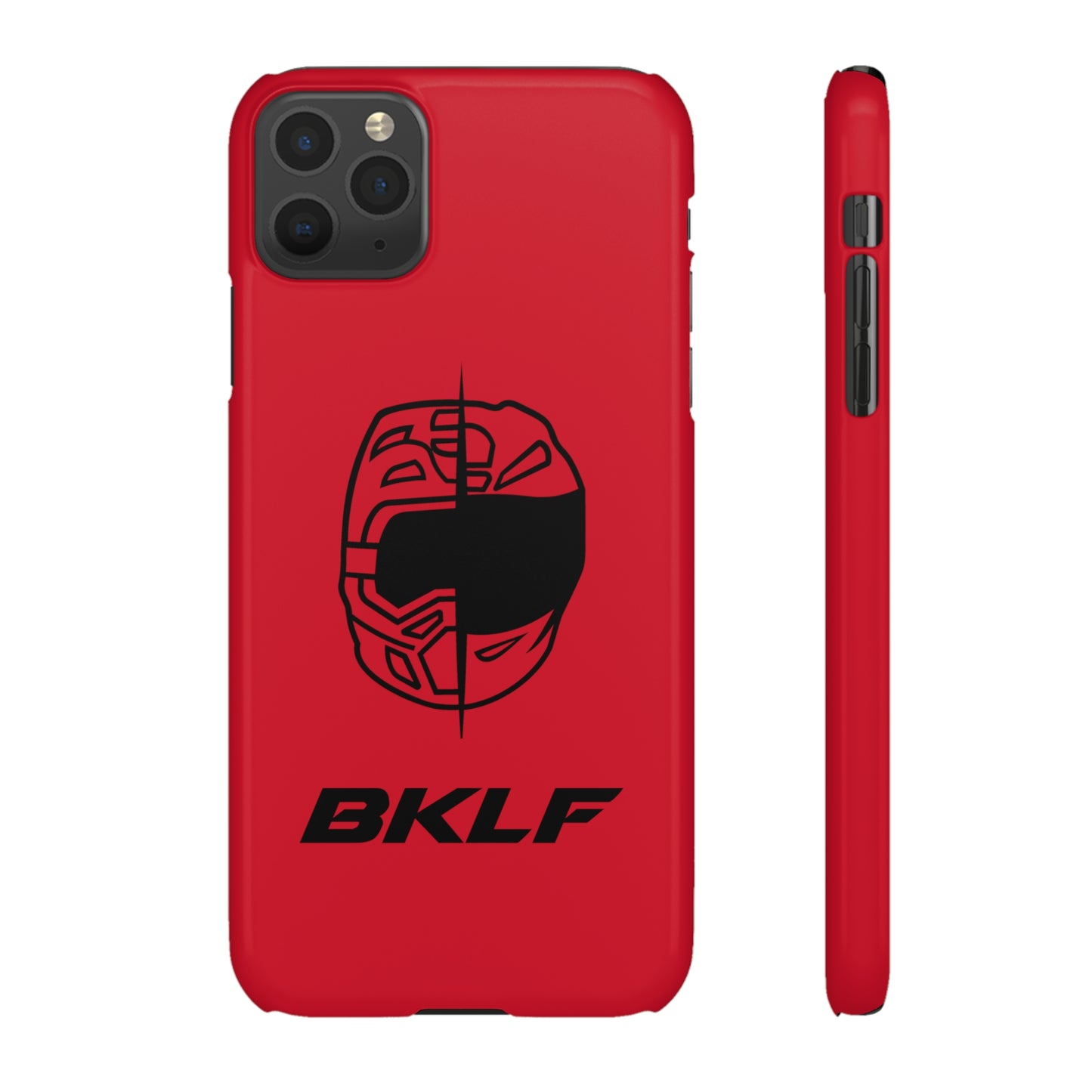 Bklf Culture Phone Case for iPhone 11 iPhone 11 Pro Max Dark Red