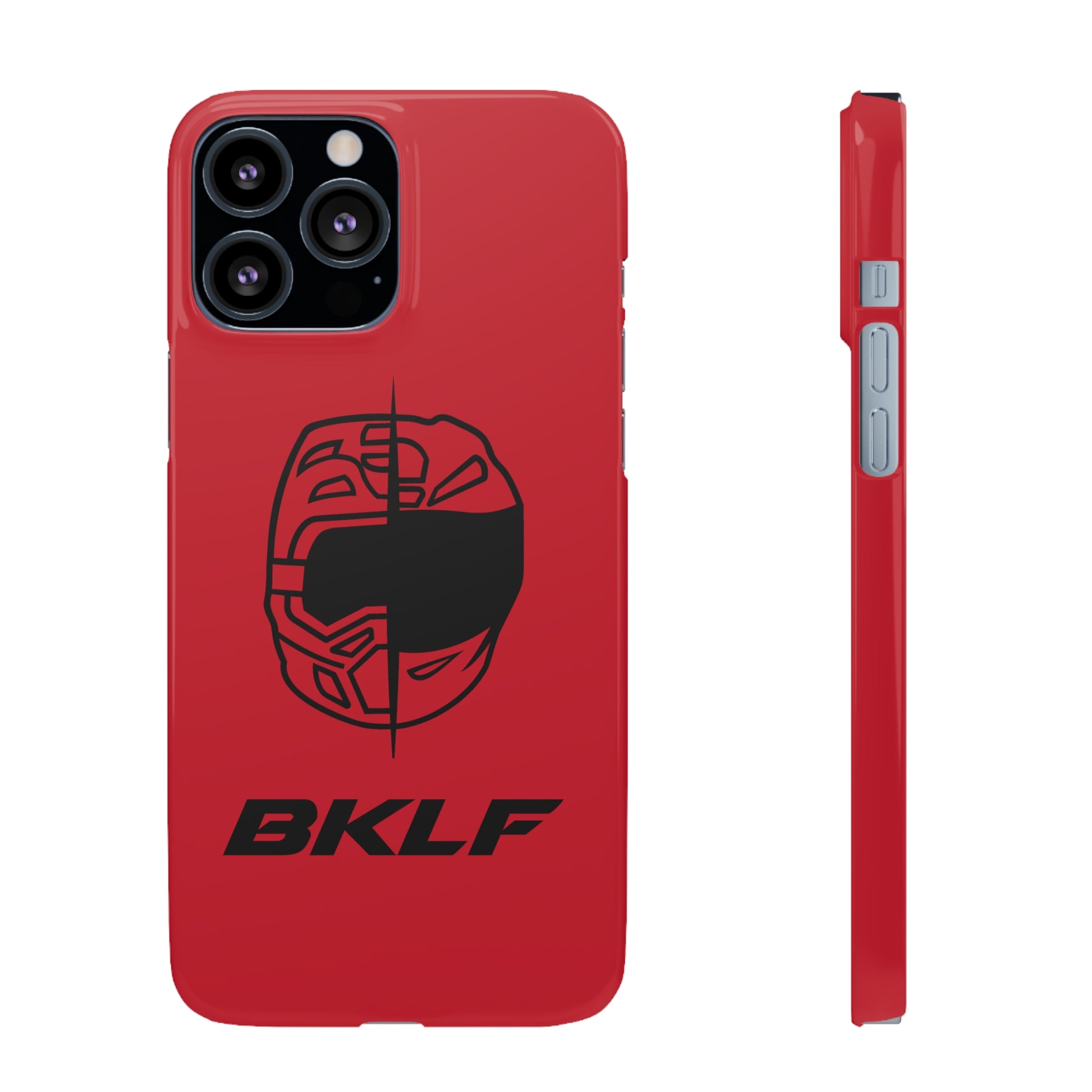 Bklf Culture Phone Case for iPhone 13 Dark Red