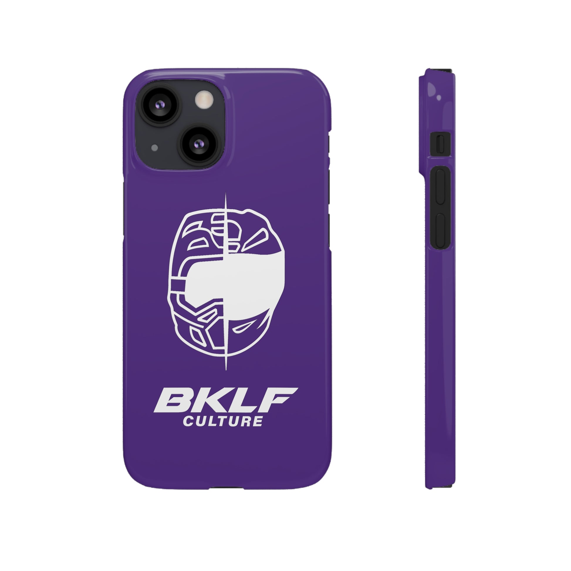 Bklf Culture Phone Case for iPhone 13 iPhone 13 Mini Purple