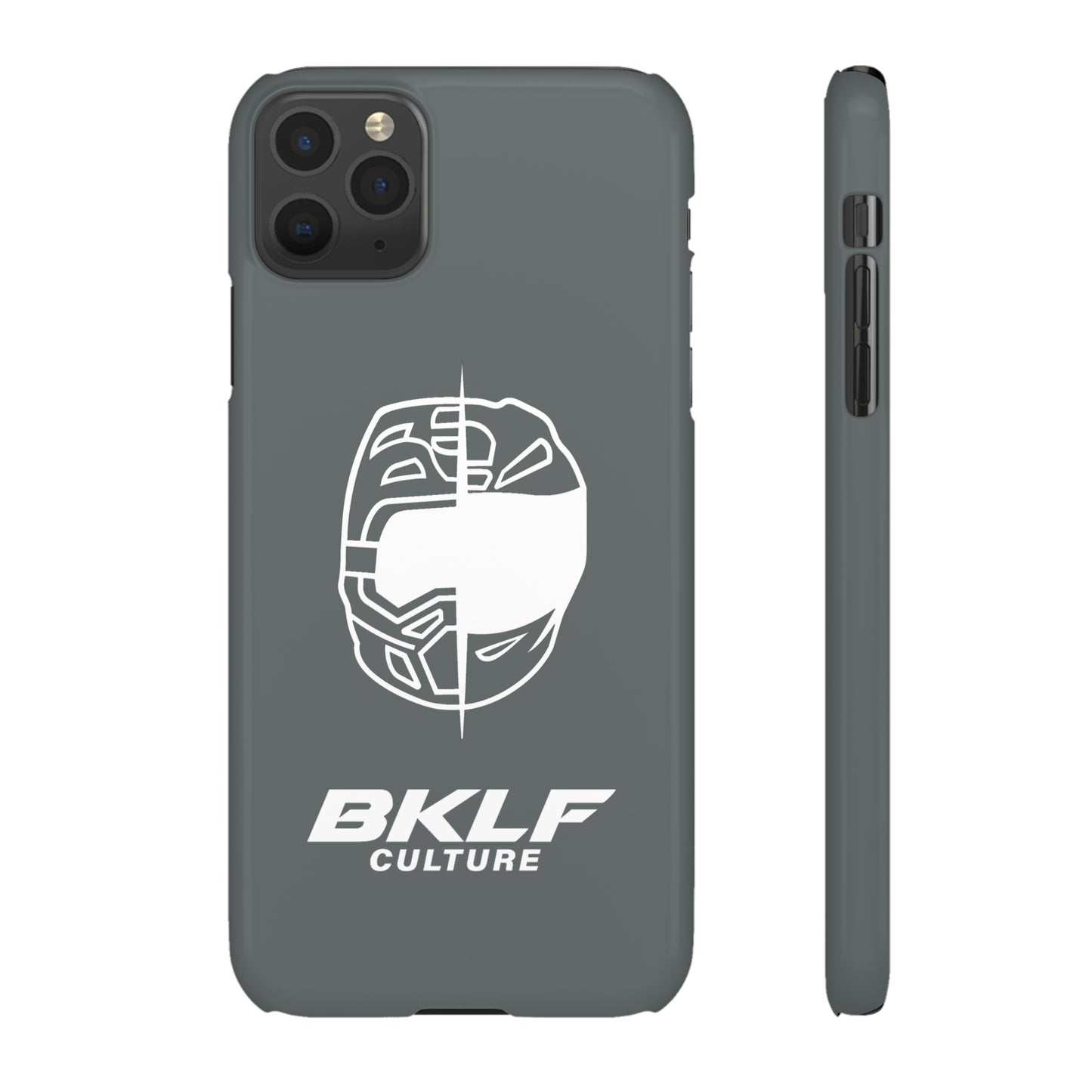 Bklf Culture Phone Case for iPhone 11 iPhone 11 Pro Max Dark Grey