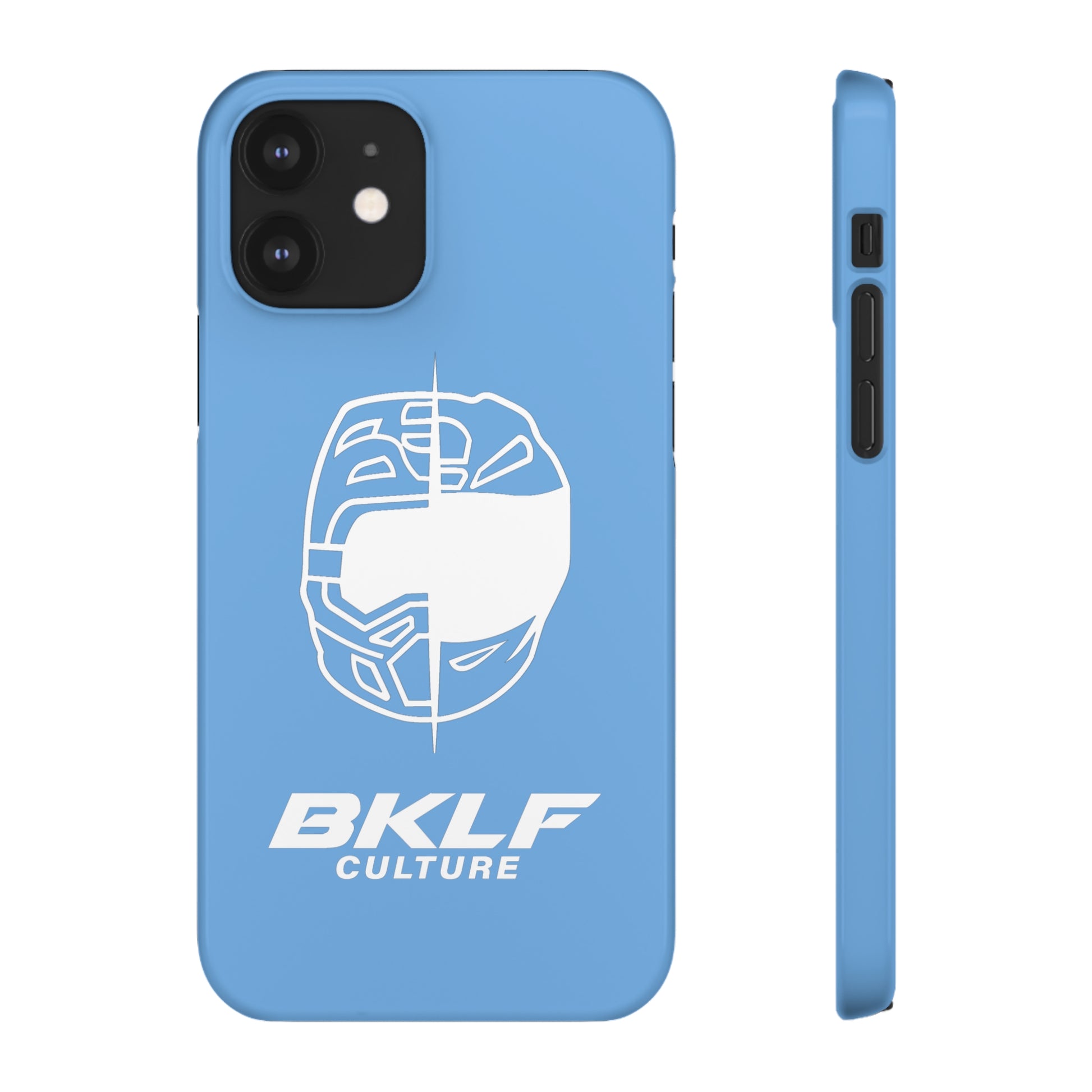 Bklf Culture Phone Case for iPhone 12 iPhone 12 Baby Blue