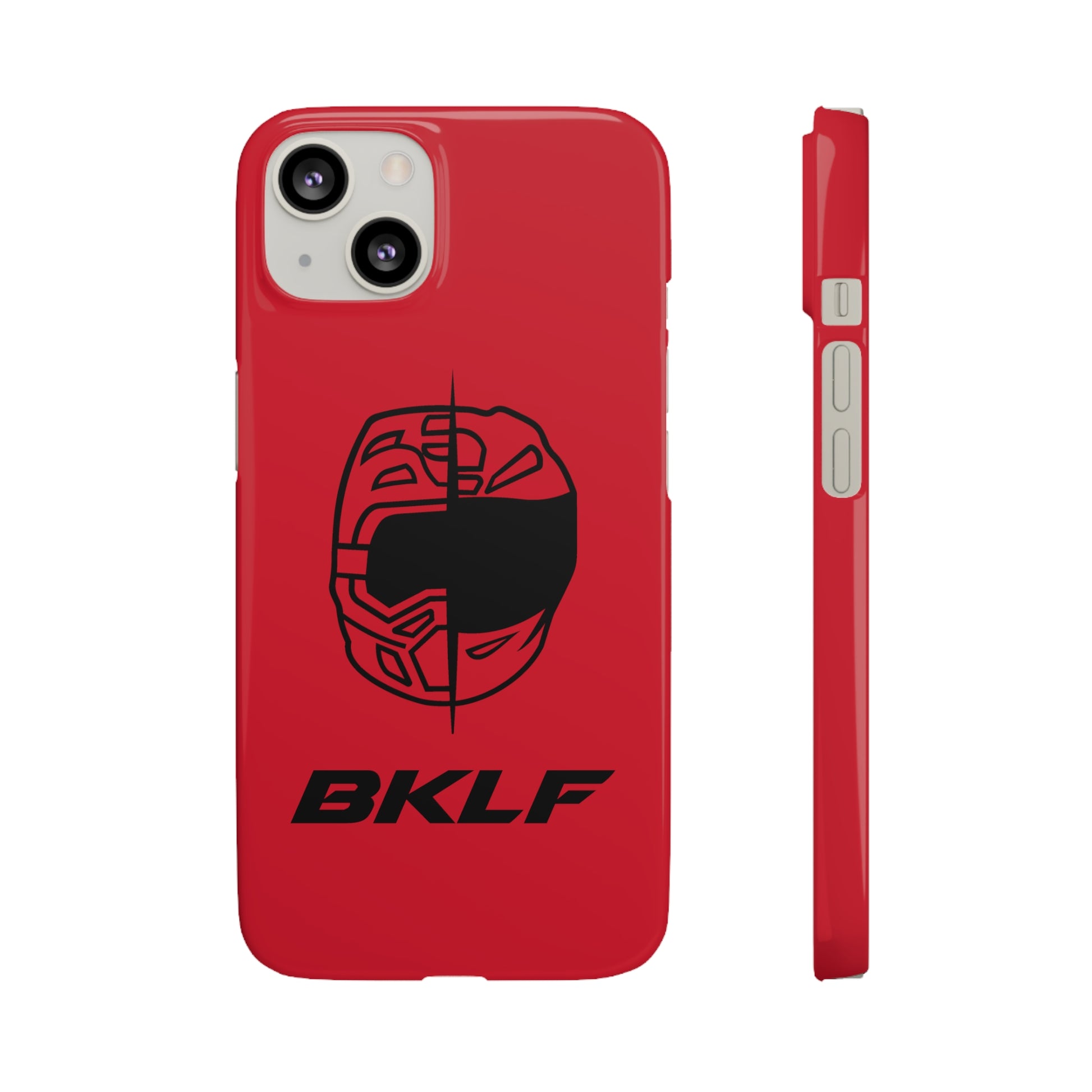 Bklf Culture Phone Case for iPhone 13 iPhone 13 Dark Red