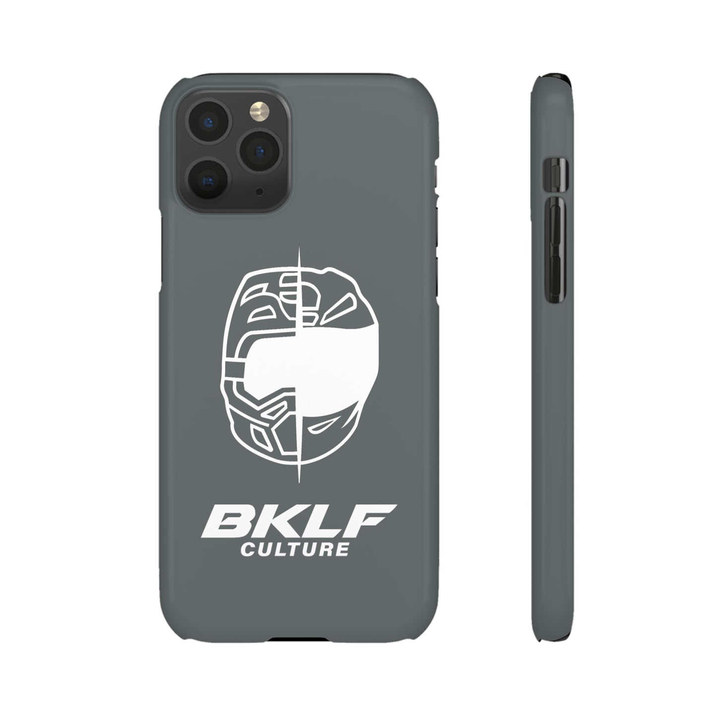 Bklf Culture Phone Case for iPhone 11 iPhone 11 Pro Dark Grey