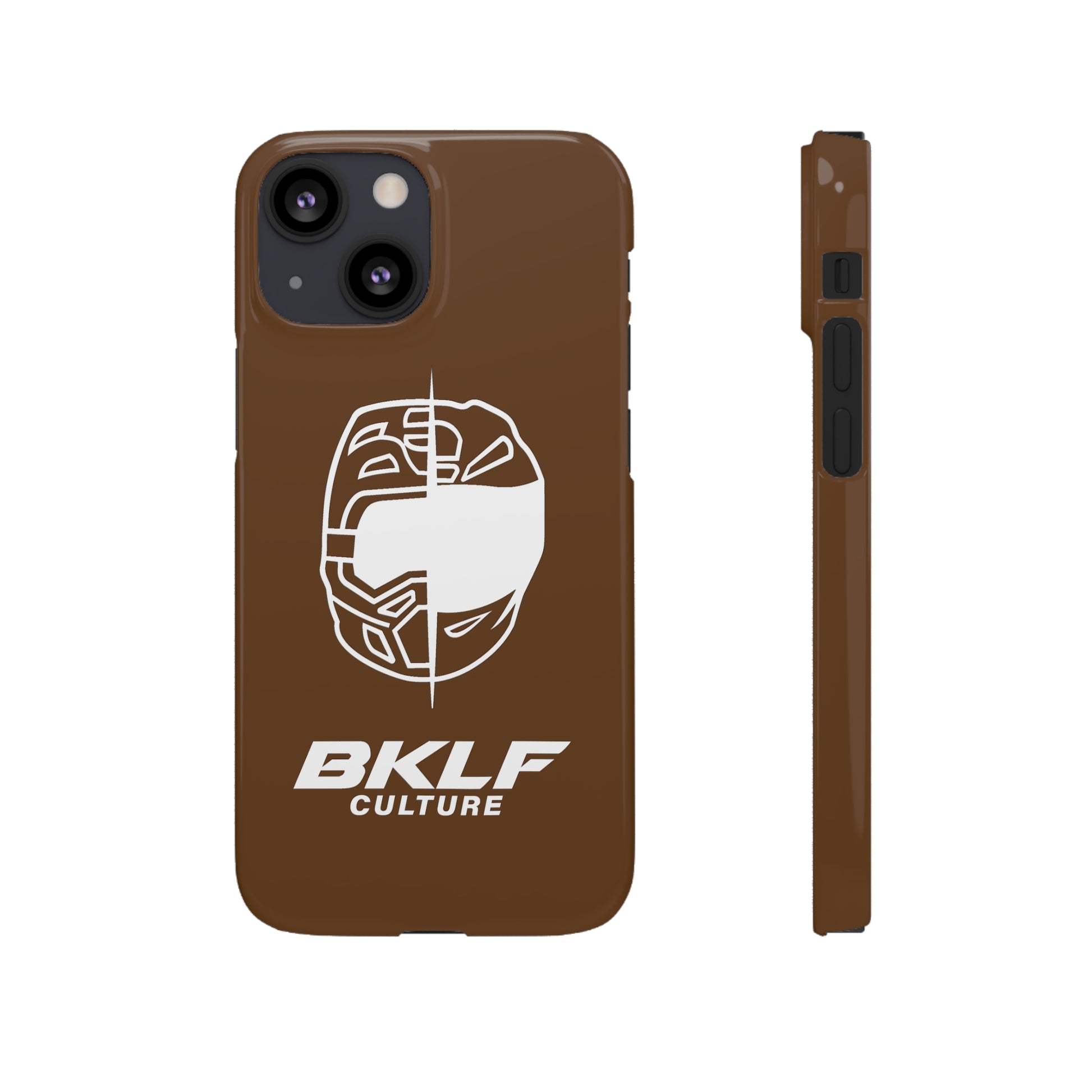 Bklf Culture Phone Case for iPhone 13 iPhone 13 Mini Chocolate