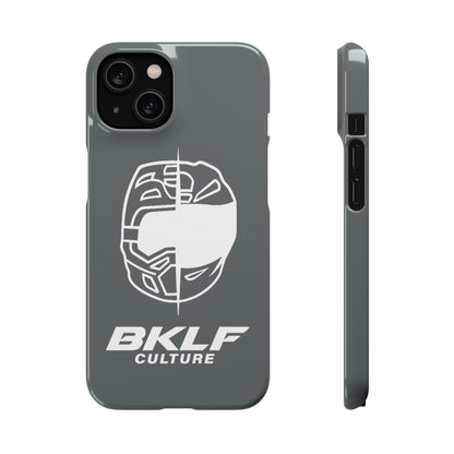 Bklf Culture Phone Case for iPhone 14 Dark Grey