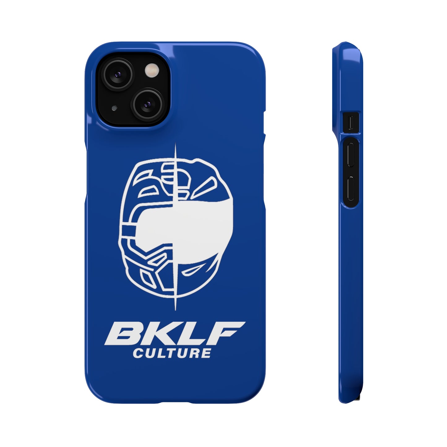 Bklf Culture Phone Case for iPhone 14 Royal Blue