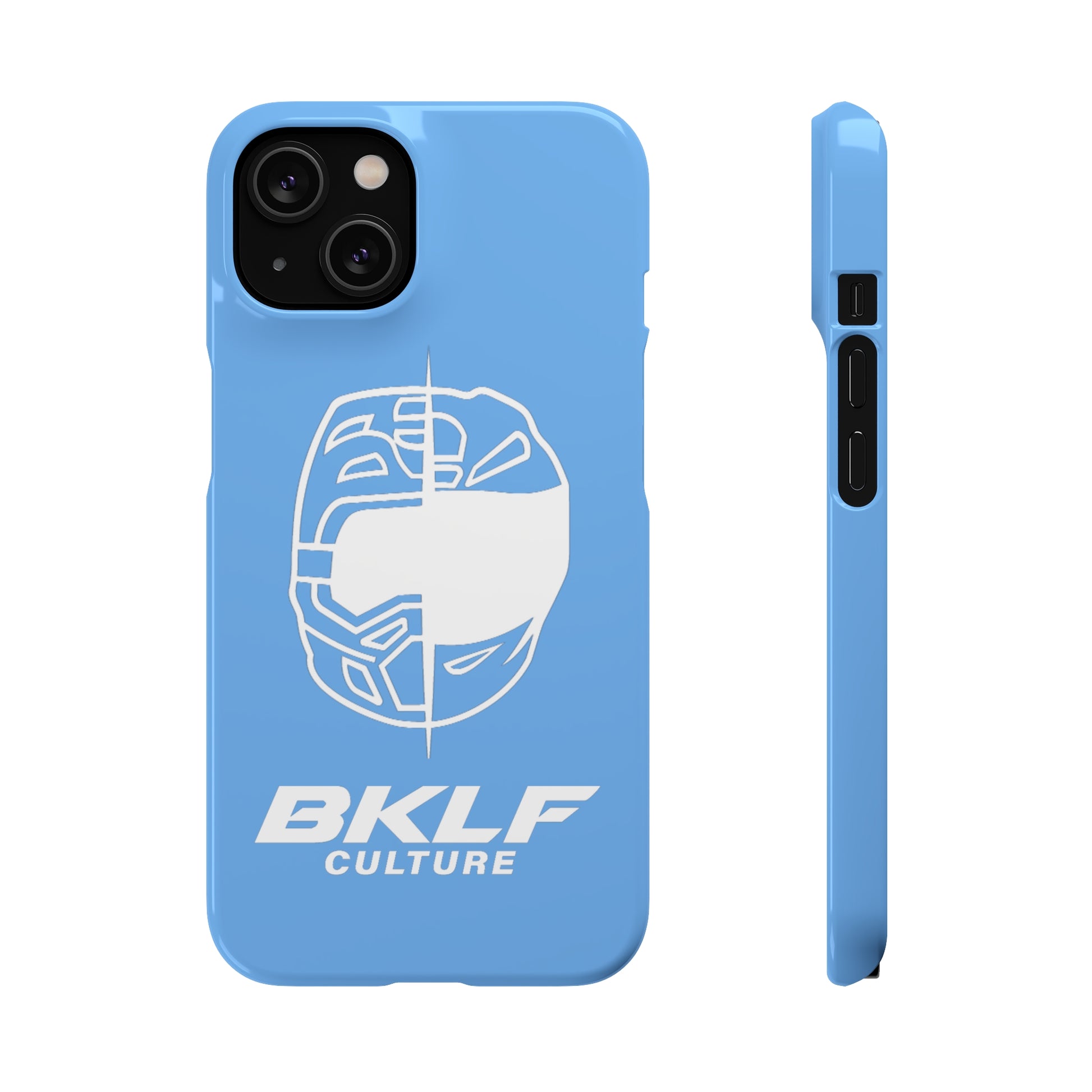 Bklf Culture Phone Case for iPhone 14 Baby Blue