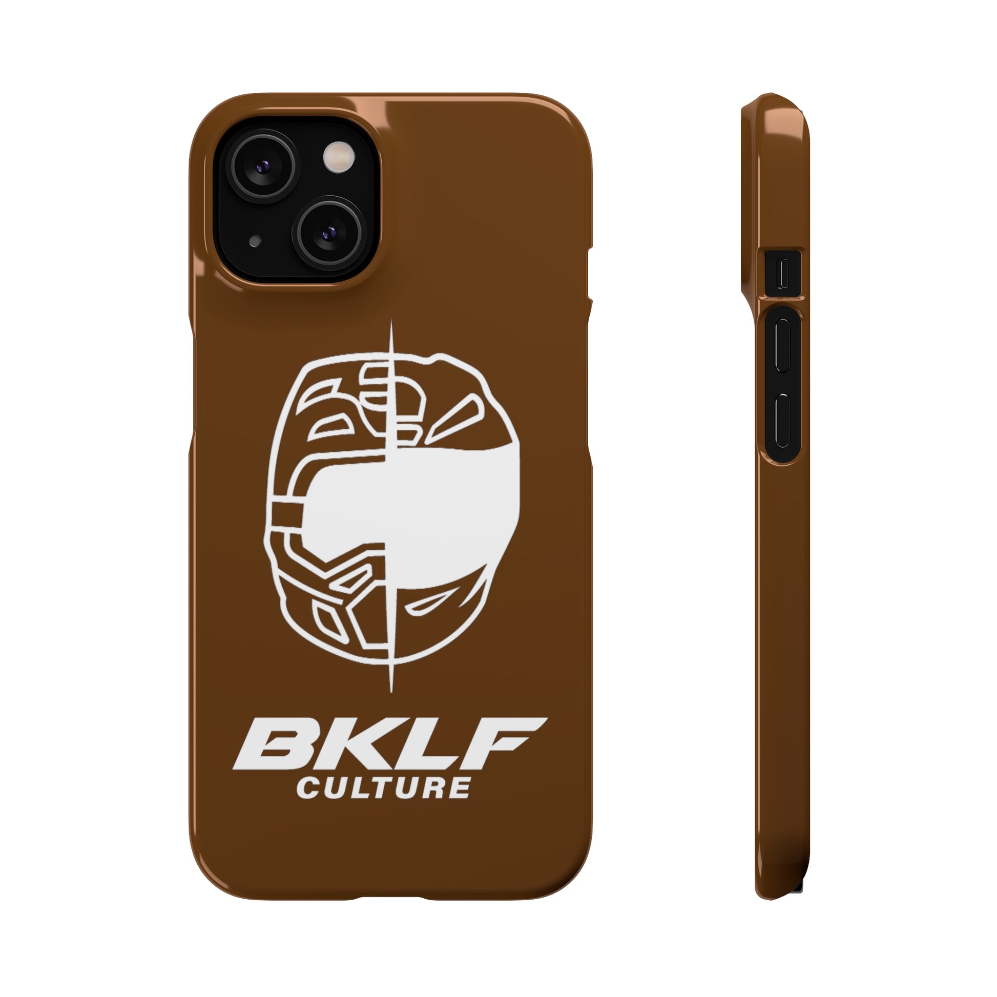 Bklf Culture Phone Case for iPhone 14 Chocolate