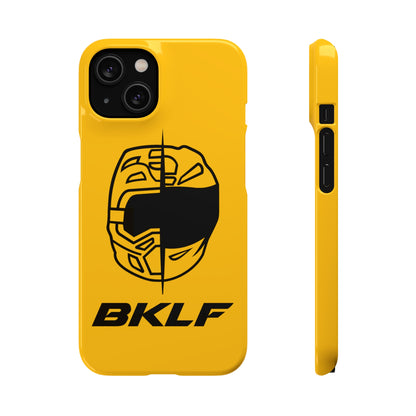 Bklf Culture Phone Case for iPhone 14 Yellow