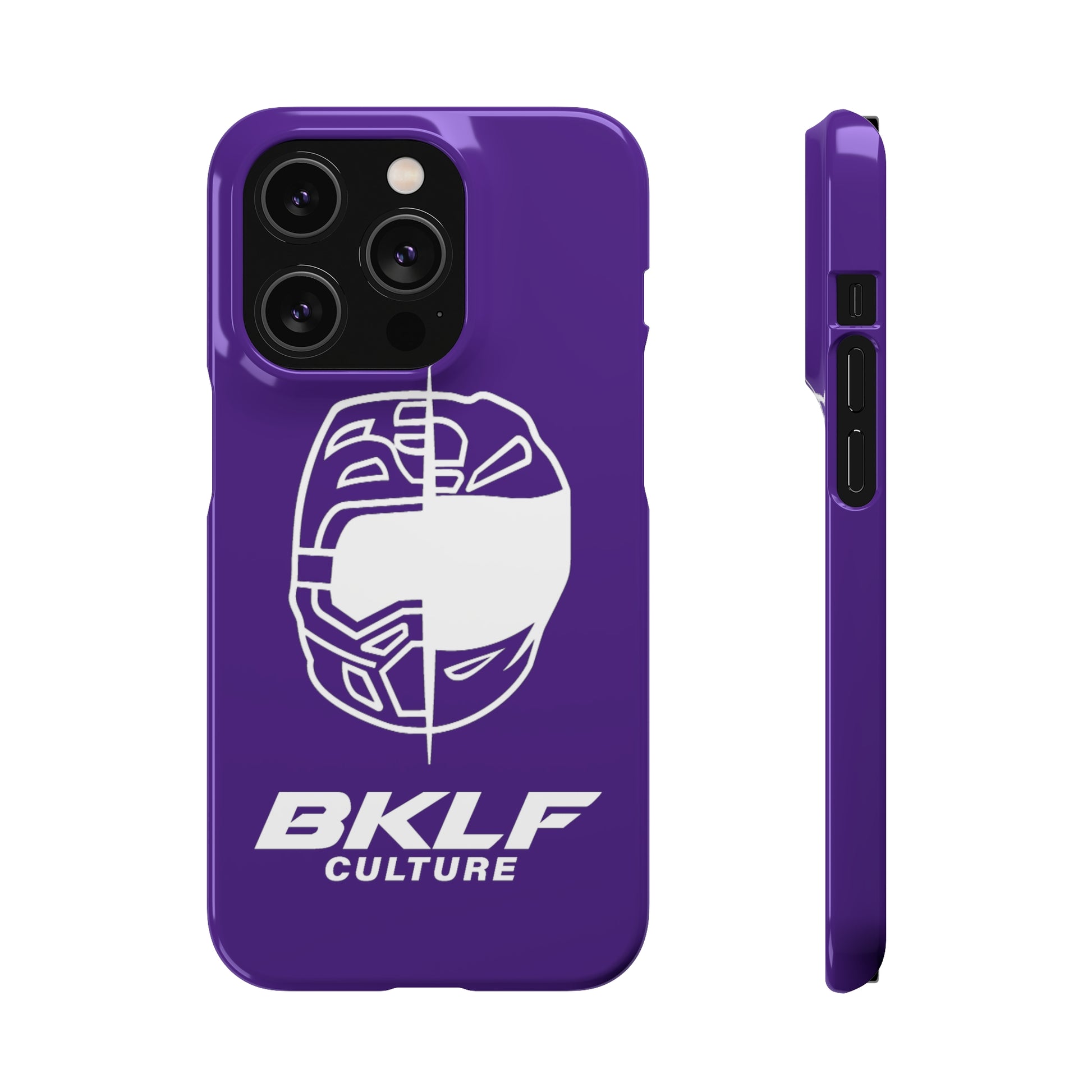 Bklf Culture Phone Case for iPhone 14 Purple