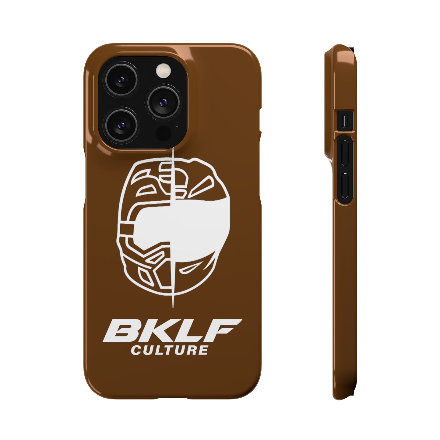 Bklf Culture Phone Case for iPhone 14 Chocolate