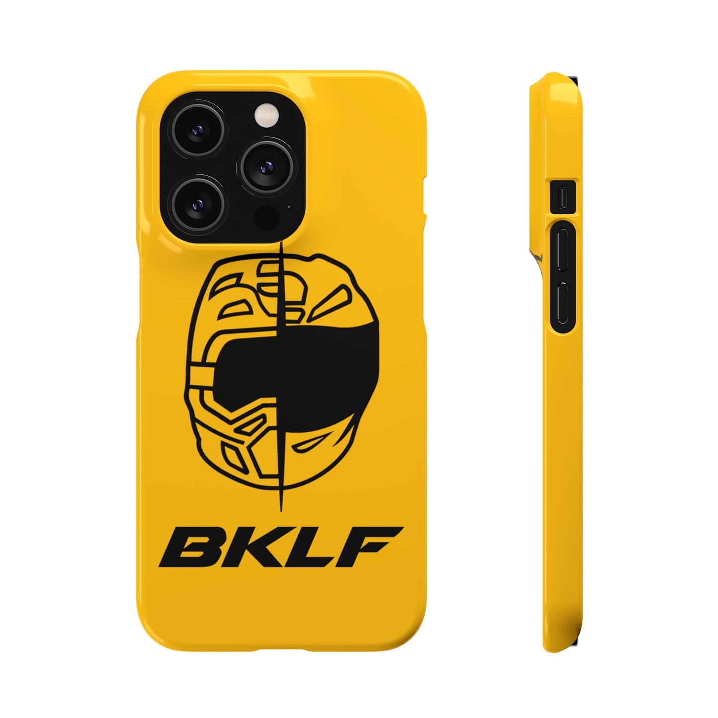 Bklf Culture Phone Case for iPhone 14 Yellow