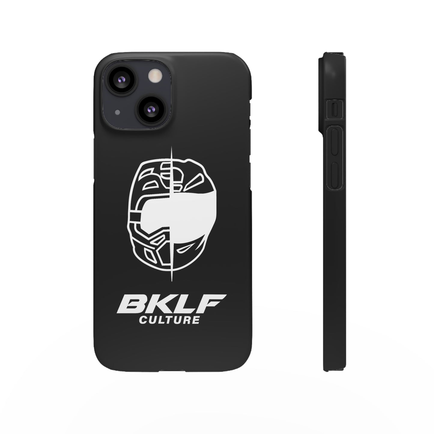 Bklf Culture Phone Case for iPhone 13 iPhone 13 Mini Black