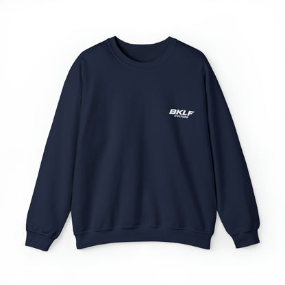 Bklf Culture Sweatshirt Navy Blue