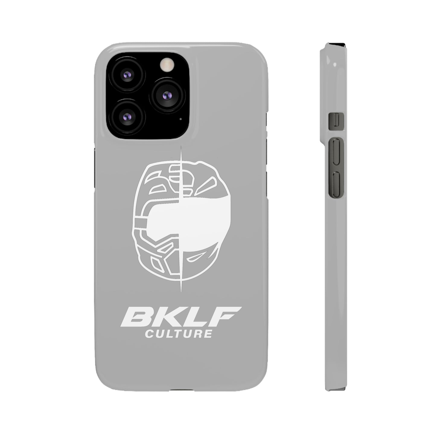 Bklf Culture Phone Case for iPhone 13 Grey